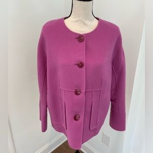 Vibrant Magenta Ellen Tracy blazar / jacket